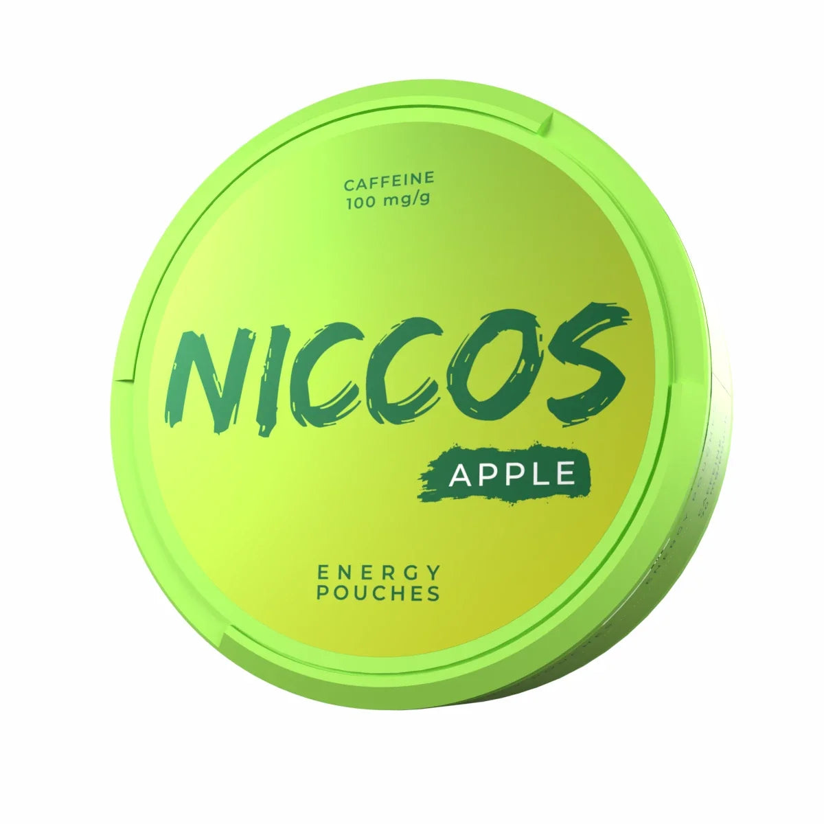 NICCOS Energy Pouches Apple cafeína sin nicotina