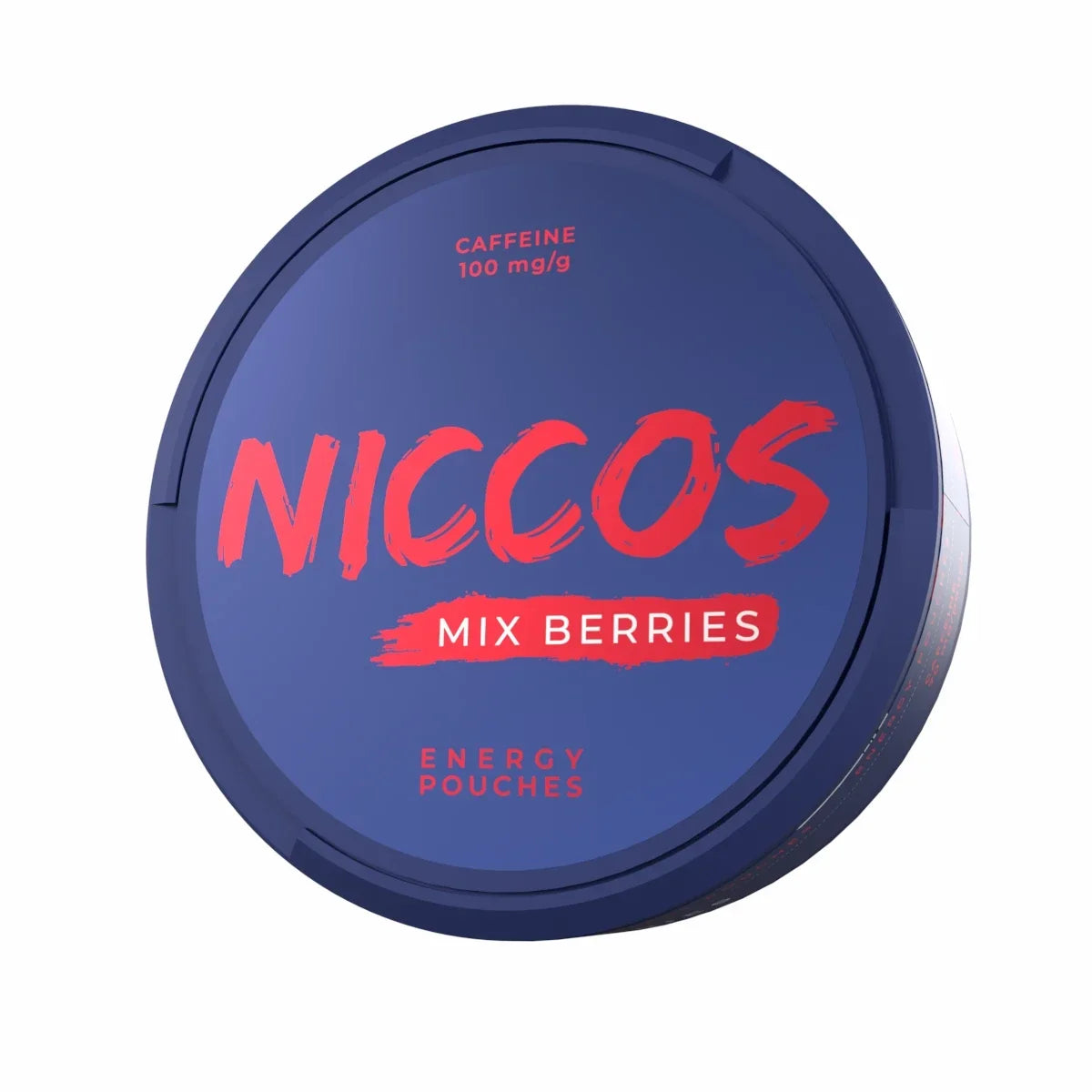 NICCOS Energy Pouches Mix Berries cafeína sin nicotina