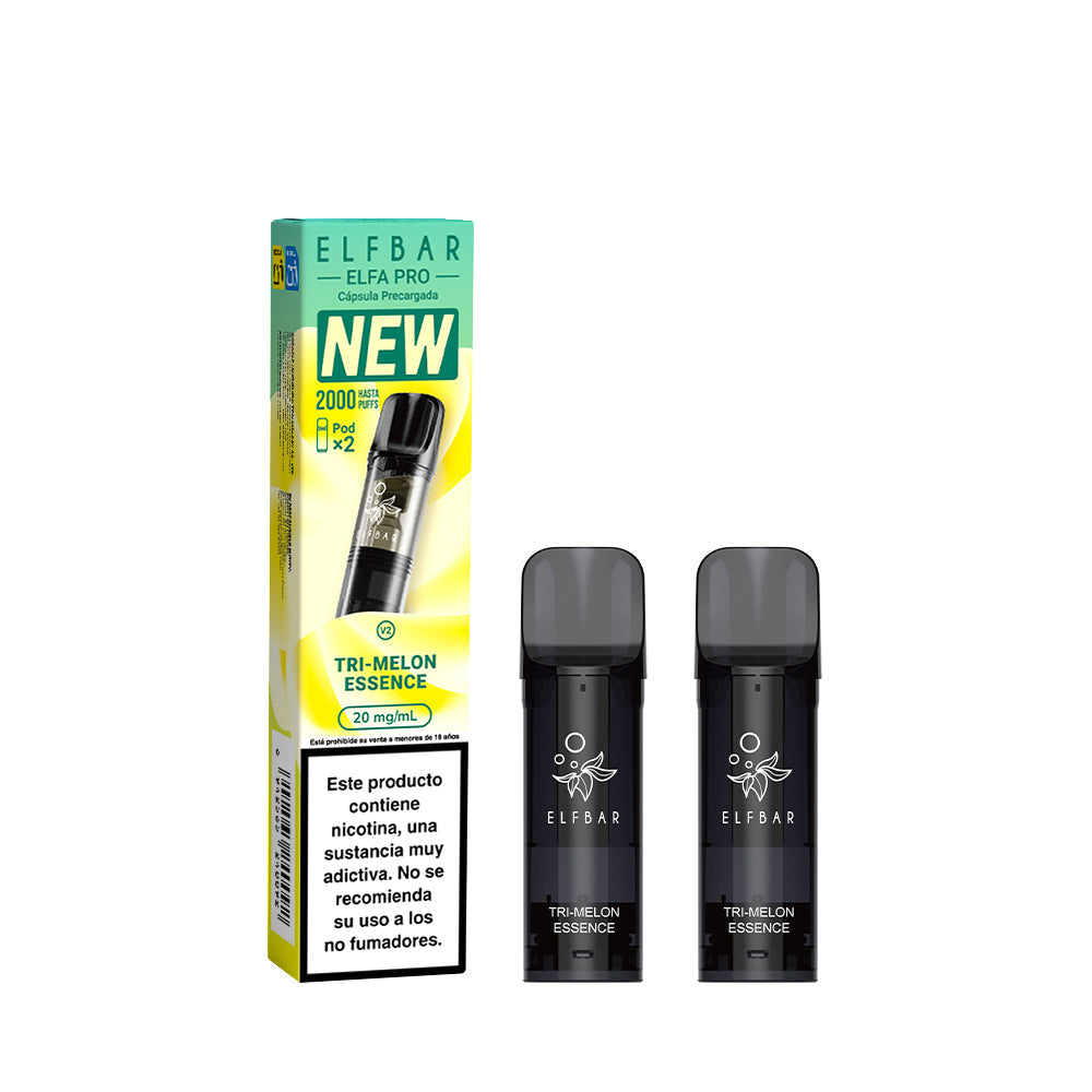 Cápsulas Elfa Pro Triple Melon Essence 2 pods