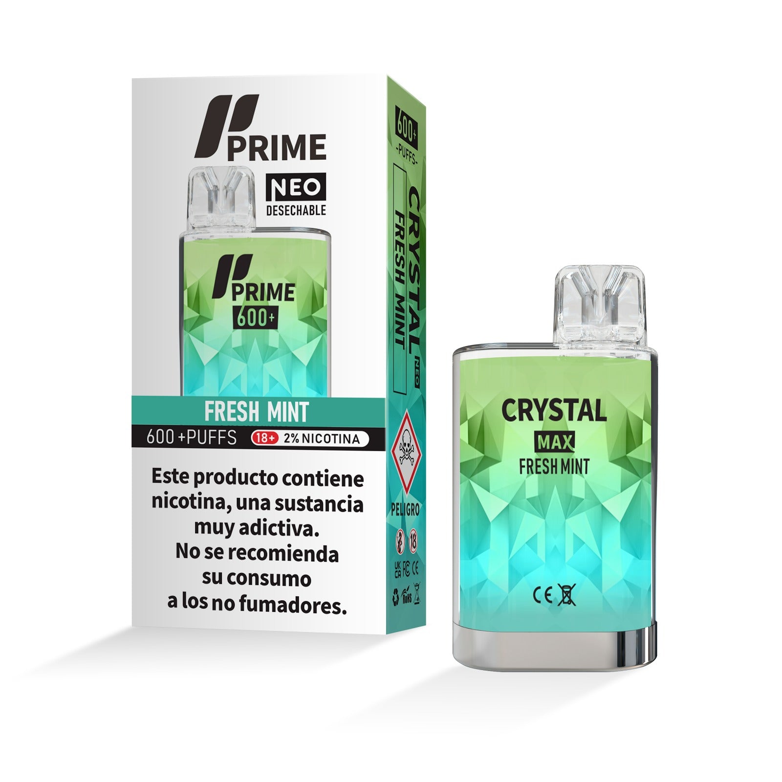 Pod Desechable Crystal Prime Neo - PODS XPRESS