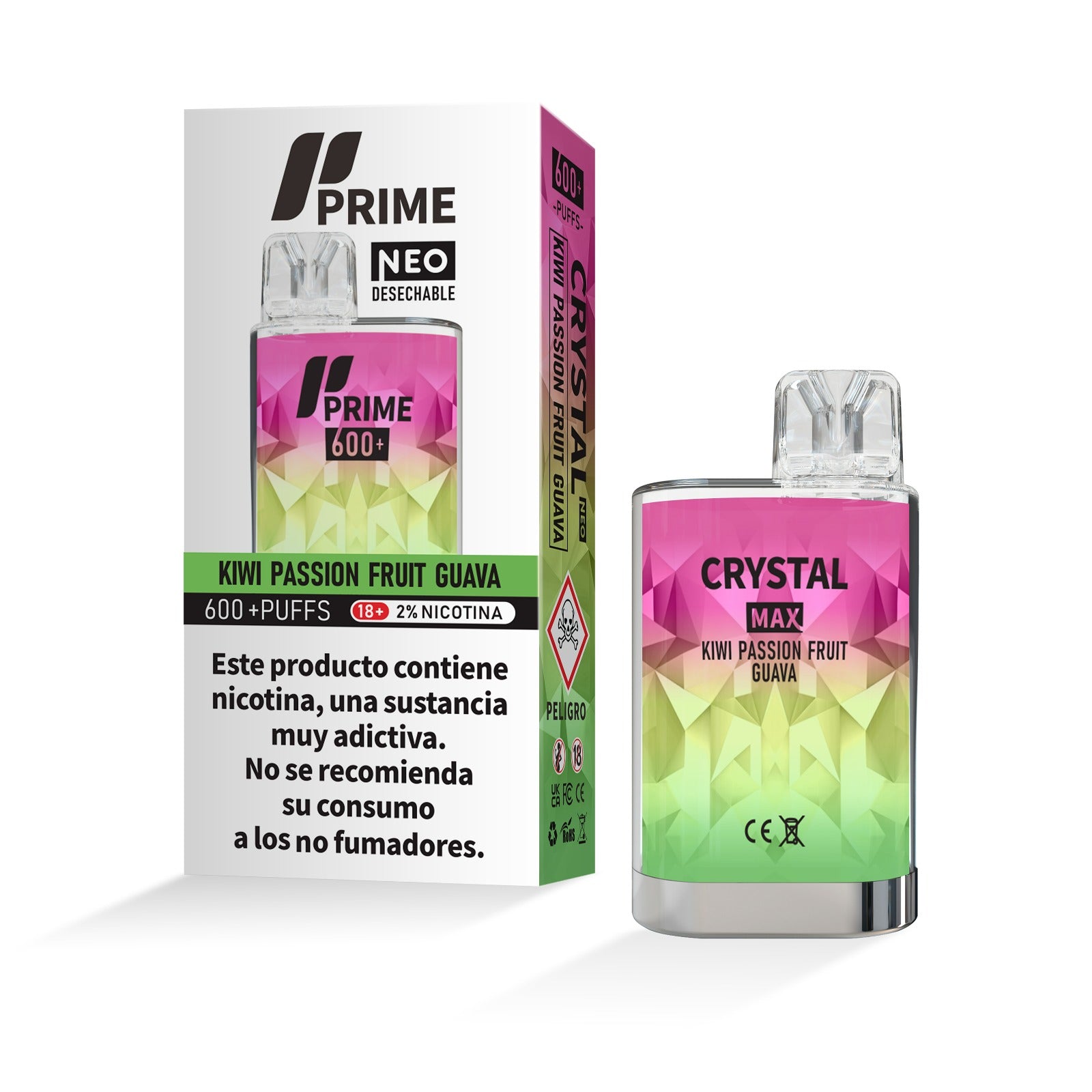 Pod Desechable Crystal Prime Neo - PODS XPRESS