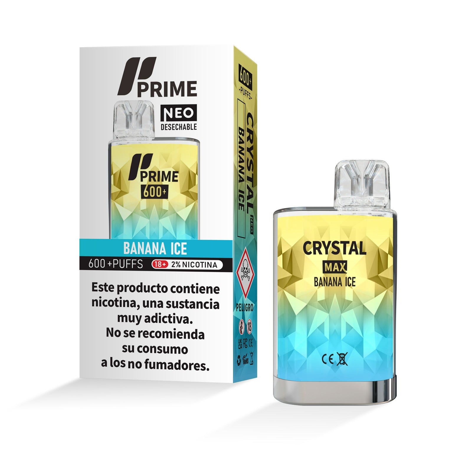 Pod Desechable Crystal Prime Neo - PODS XPRESS