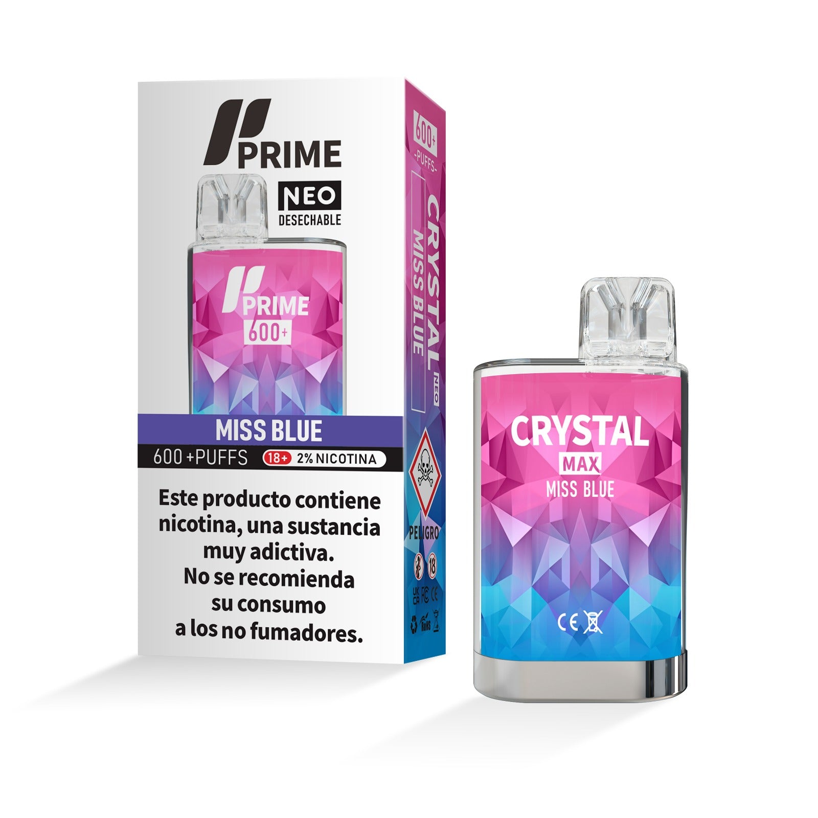 Pod Desechable Crystal Prime Neo - PODS XPRESS