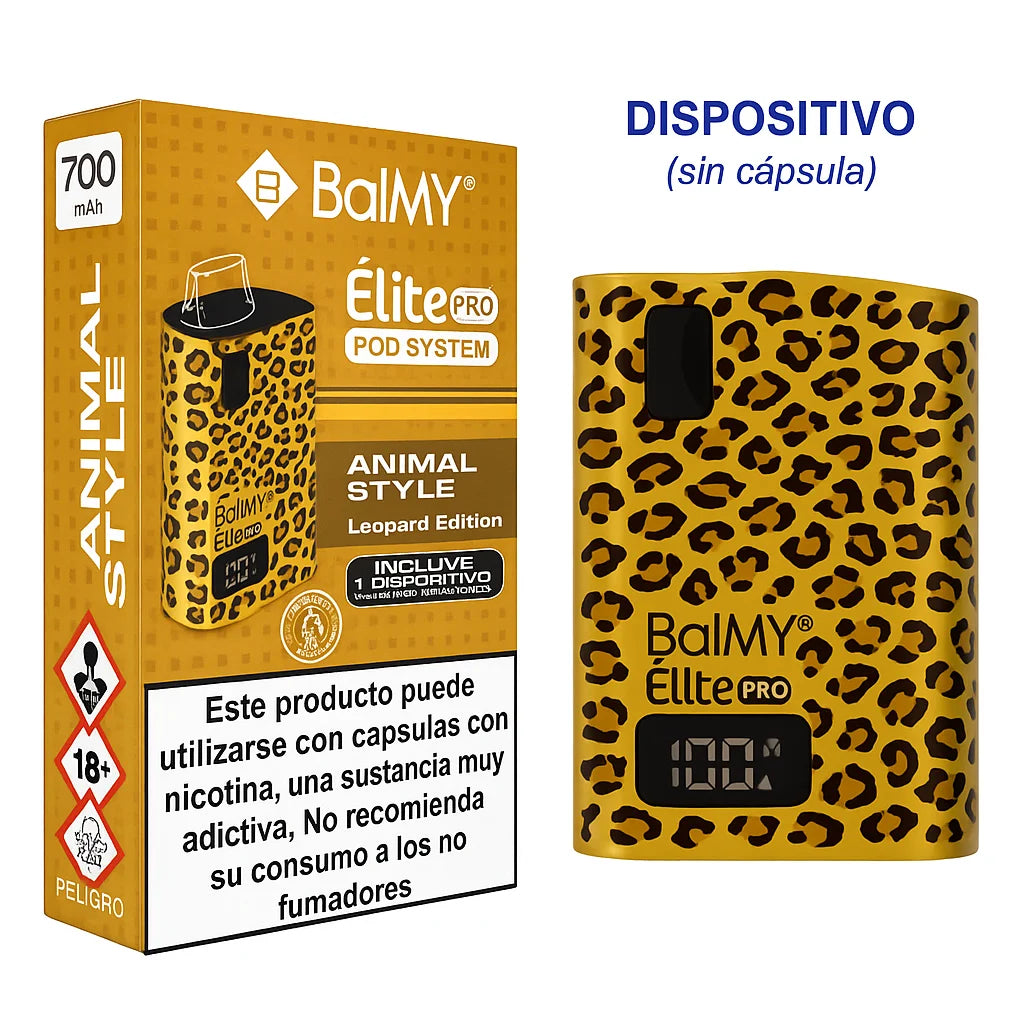 balmy elite pro dispositivo leopardo