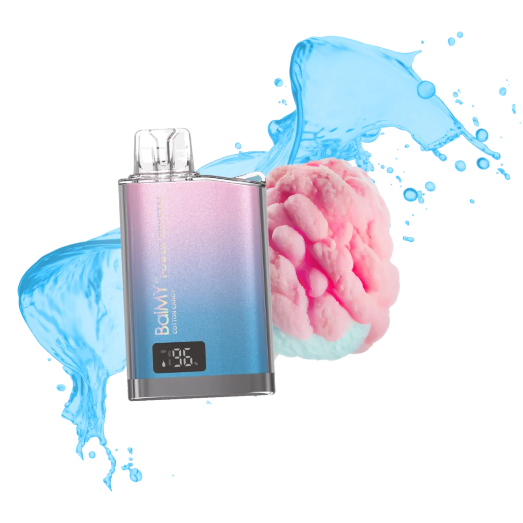 balmy power crystal 8000 vape desechable algodon de azucar cotton candy