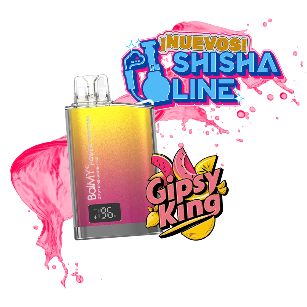 balmy power crystal 8000 vape desechable frutas mix gipsy king