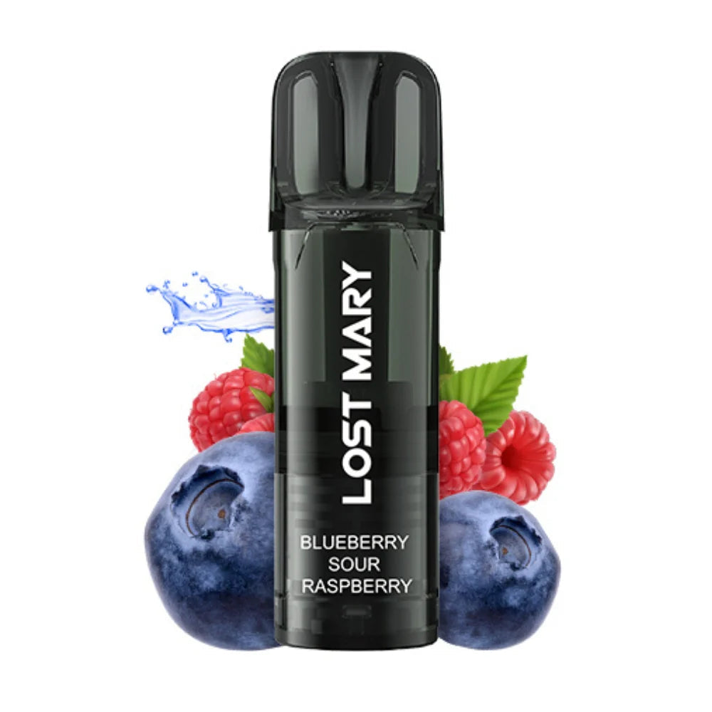capsula lost mary tappo air 20mg blueberry sour raspberry capsula