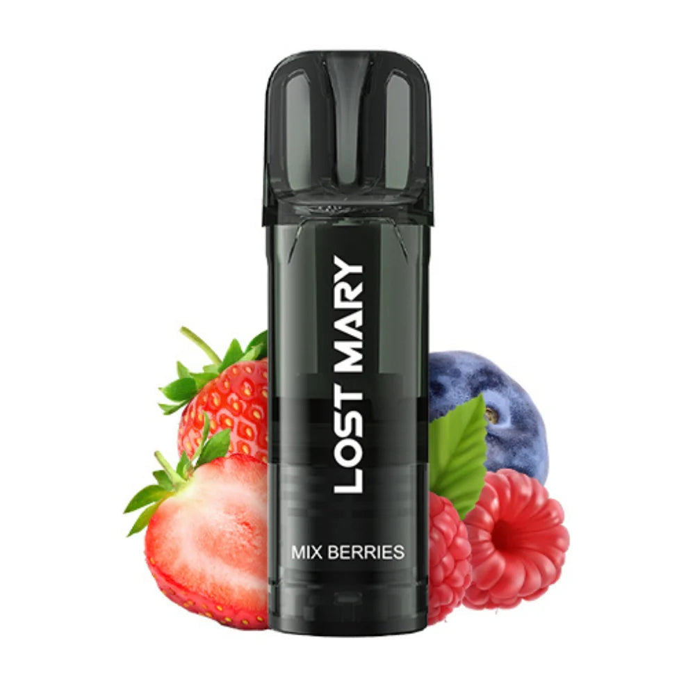 capsula lost mary tappo air frutos del bosque 20mg mix berries capsula