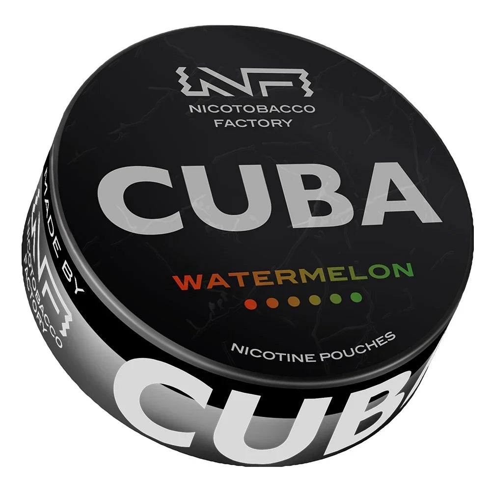 Snus Cuba Black Watermelon 43mg bolsitas de nicotina sin tabaco