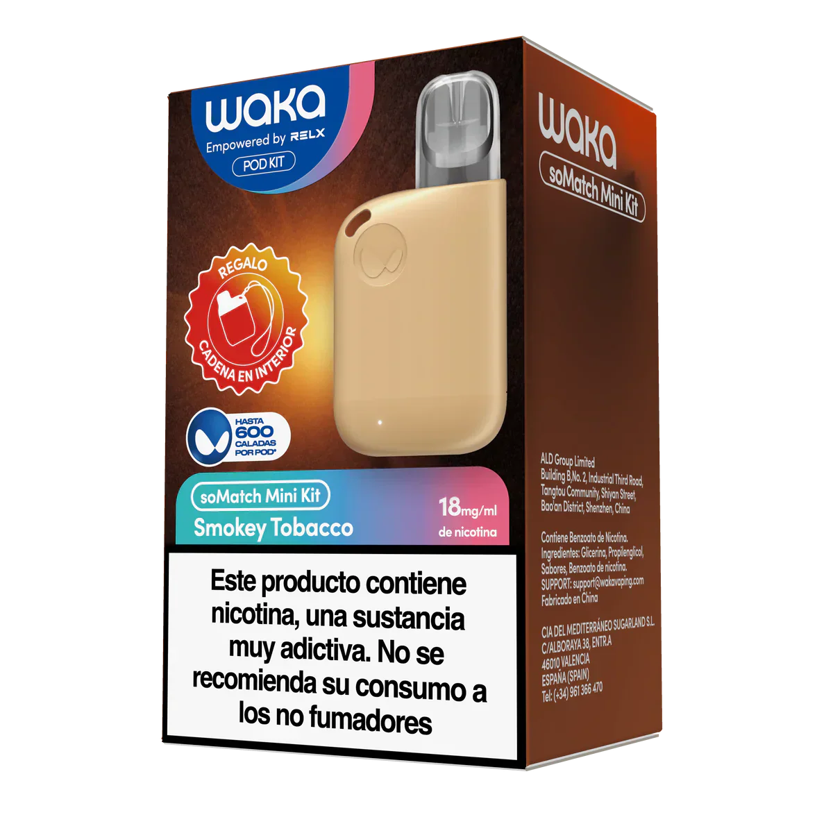 Dispositivo Waka Somatch Mini Kit 20mg 1+1 | Pods Xpress