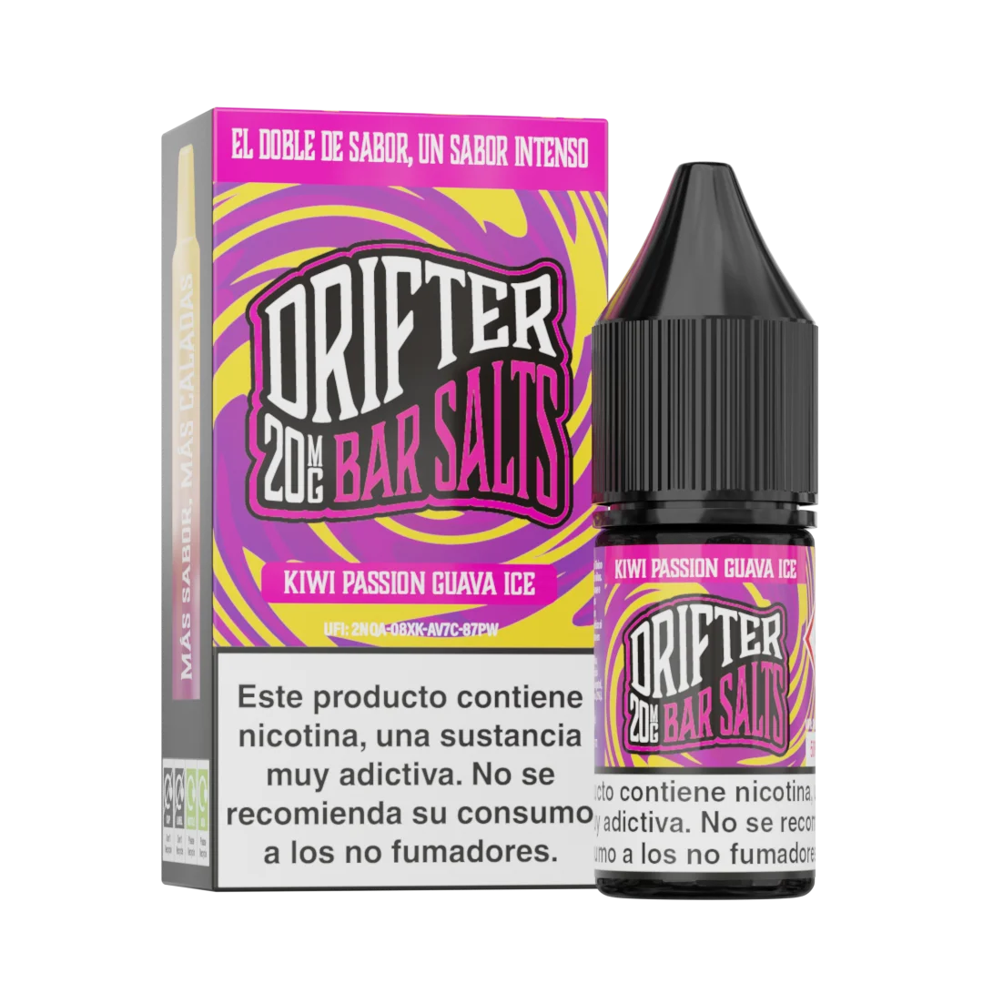 drifter bar vape desechable 20mg kiwi maracuya