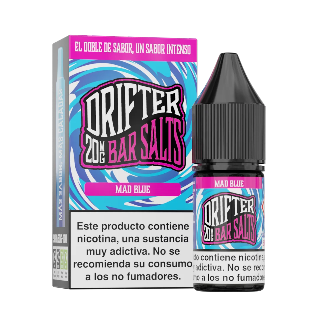 drifter bar vape desechable 20mg mad blue