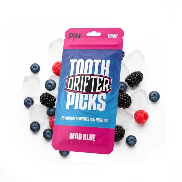 Drifter Tooth Picks Palillos de Nicotina 10mg Mad Blue
