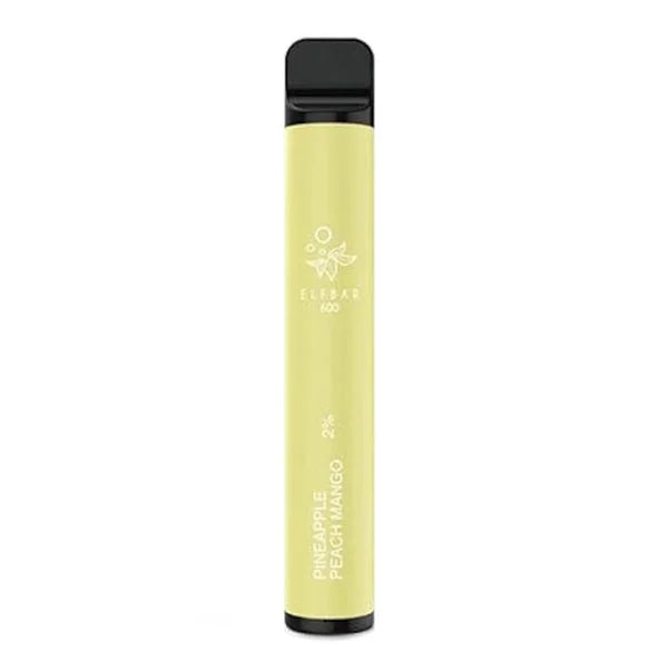 elf bar 600 vape desechable pina melocoton mango