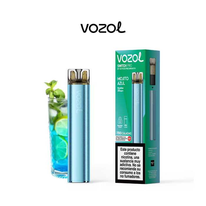 Dispositivo Vozol Switch Pro Starter Kit 20mg - PODS XPRESS