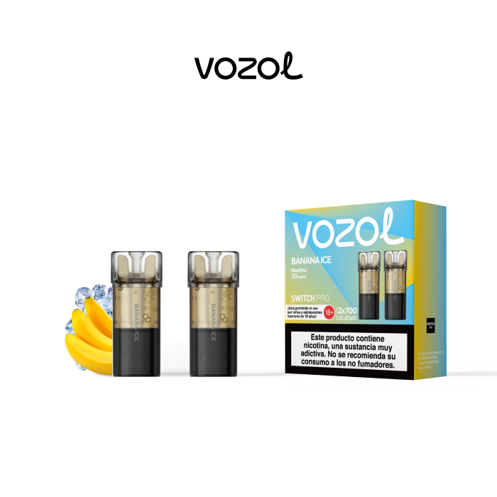 Cápsulas Vozol Switch Pro - 2 Pods 20mg - PODS XPRESS