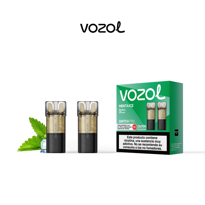 Cápsulas Vozol Switch Pro - 2 Pods 20mg - PODS XPRESS