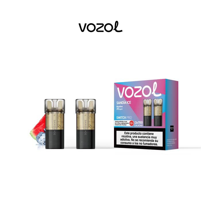 Cápsulas Vozol Switch Pro - 2 Pods 20mg - PODS XPRESS
