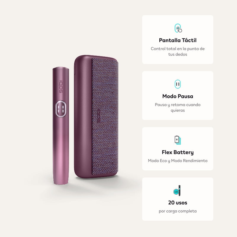 IQOS ILUMA i PRIME Rojo Granate