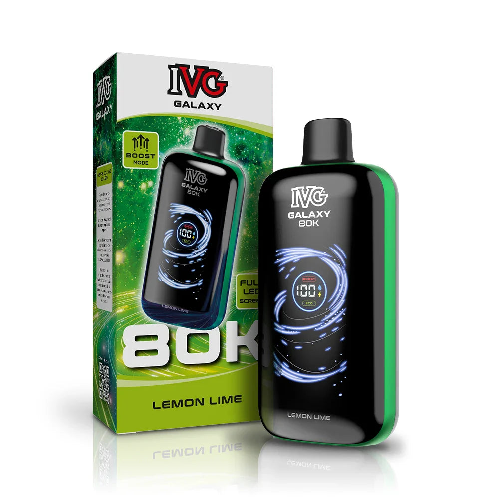 IVG Galaxy 80000 Limón Lima 0mg vaper desechable - Pods Xpress