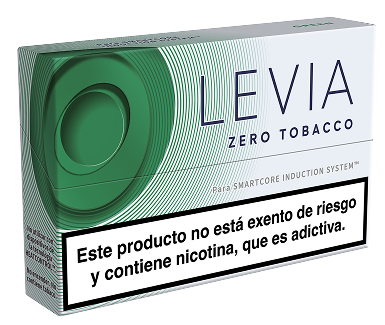 levia cajetilla nicotina verde