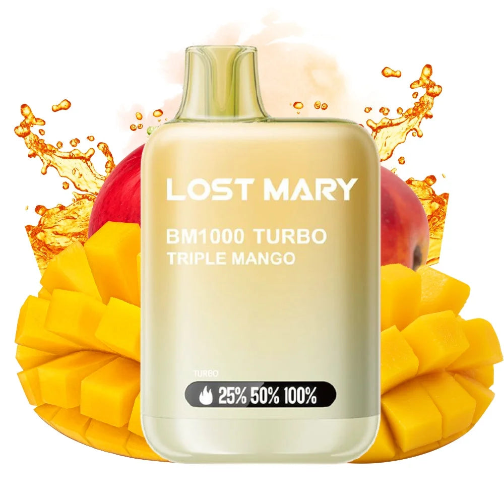 lost mary bm1000 triple mango vape desechable