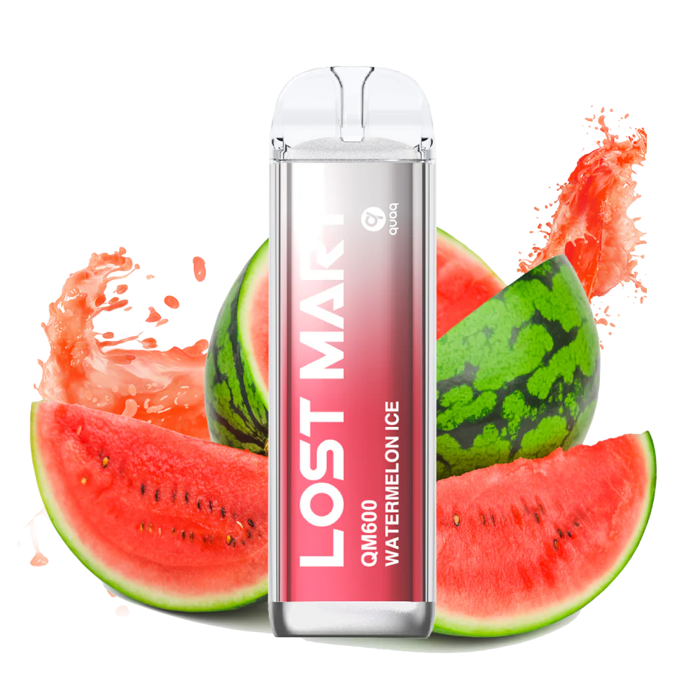 lost mary qm600 sandia hielo 20mg watermelon ice vape desechable