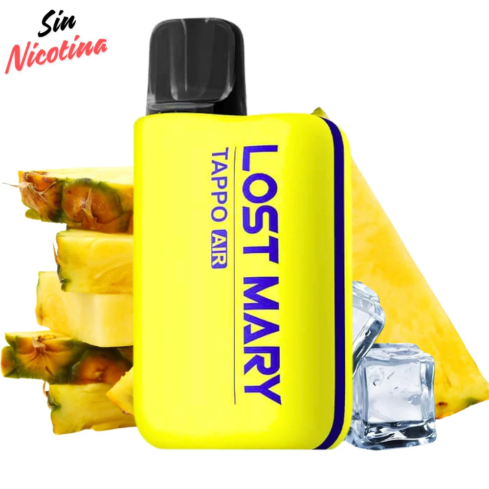 lost mary tappo air pineapple ice sin nicotina capsula