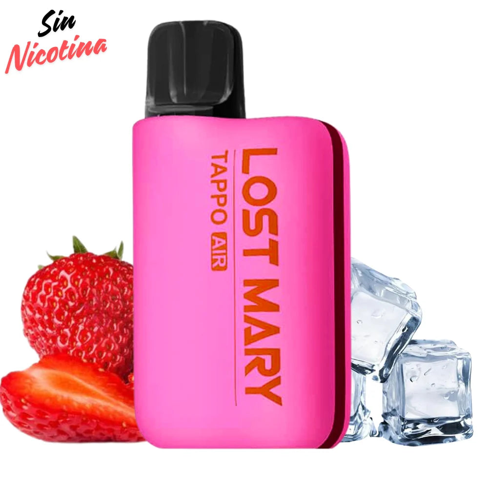 lost mary tappo air strawberry ice sin nicotina capsula