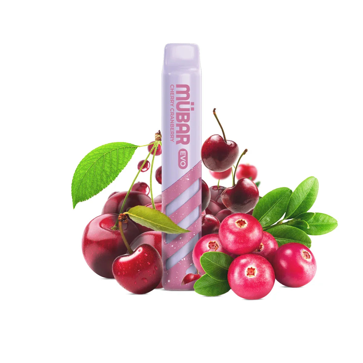 Mübar EVO 800 20mg Cereza Arándano Rojo