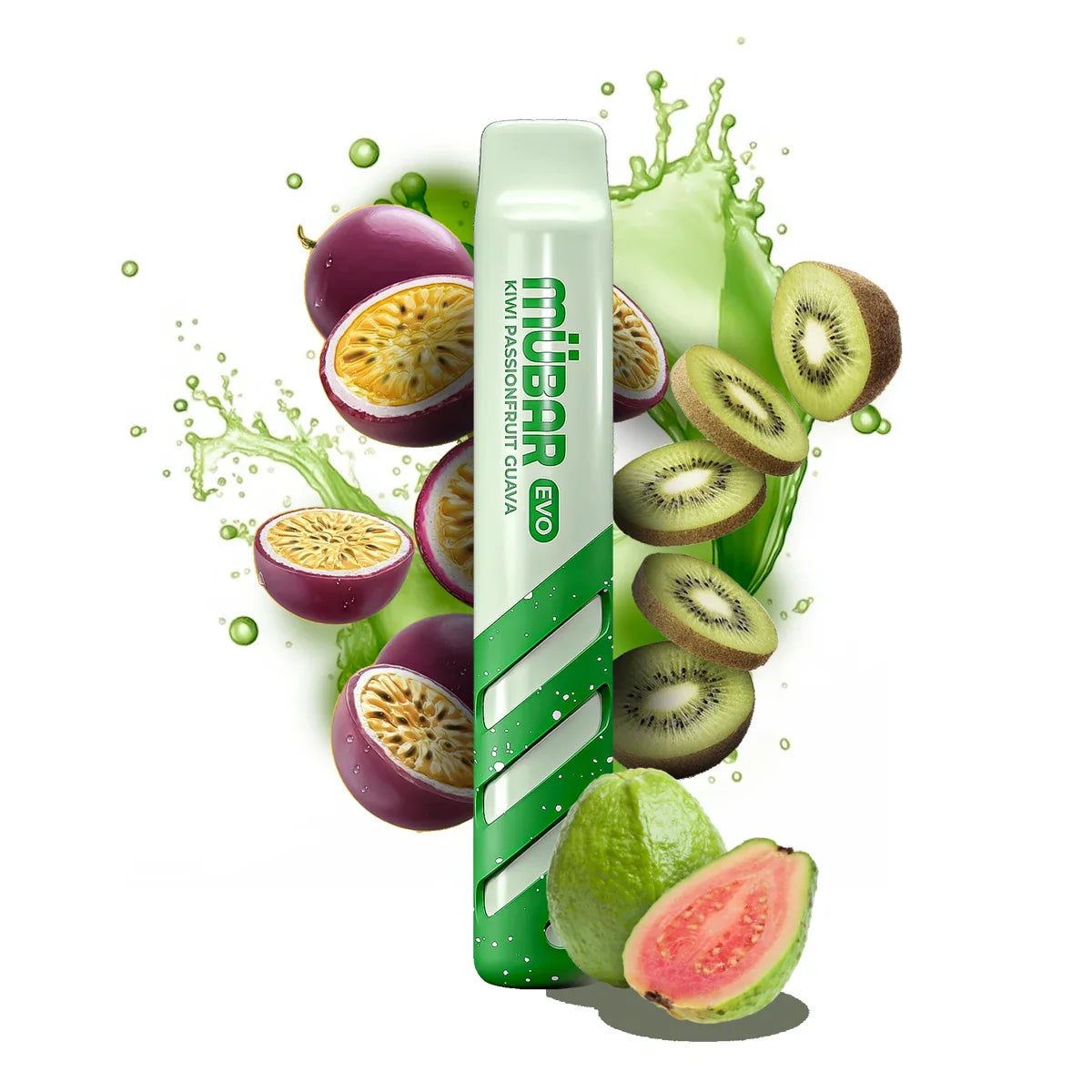 Mübar EVO 800 20mg Kiwi Maracuyá Guayaba