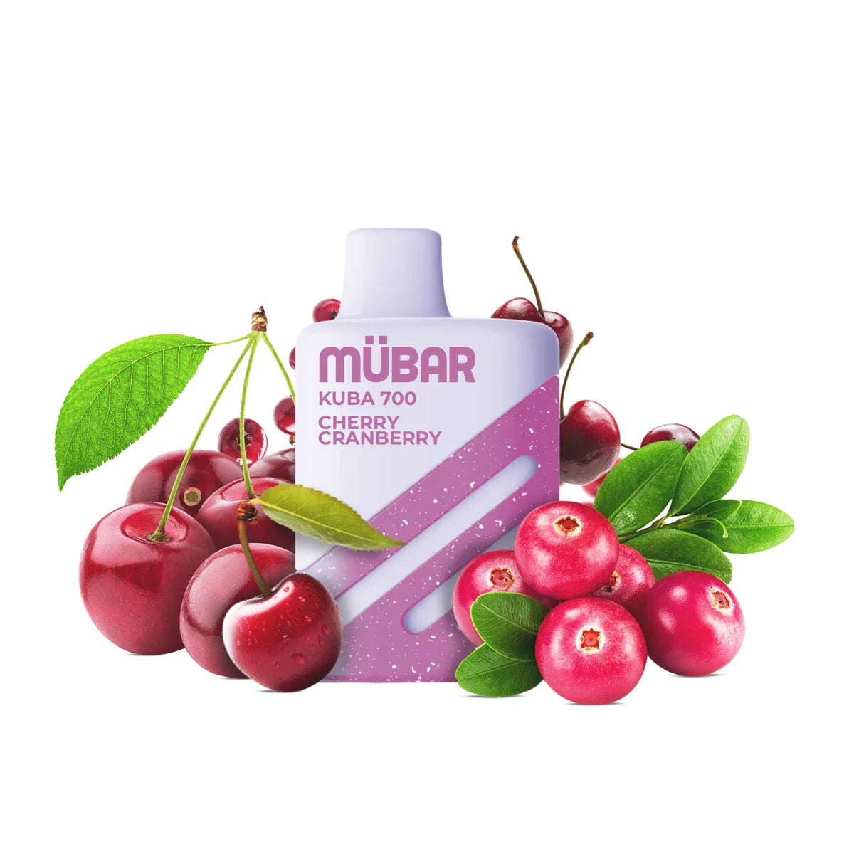 Mübar Kuba 700 20mg Cereza Arándano Rojo