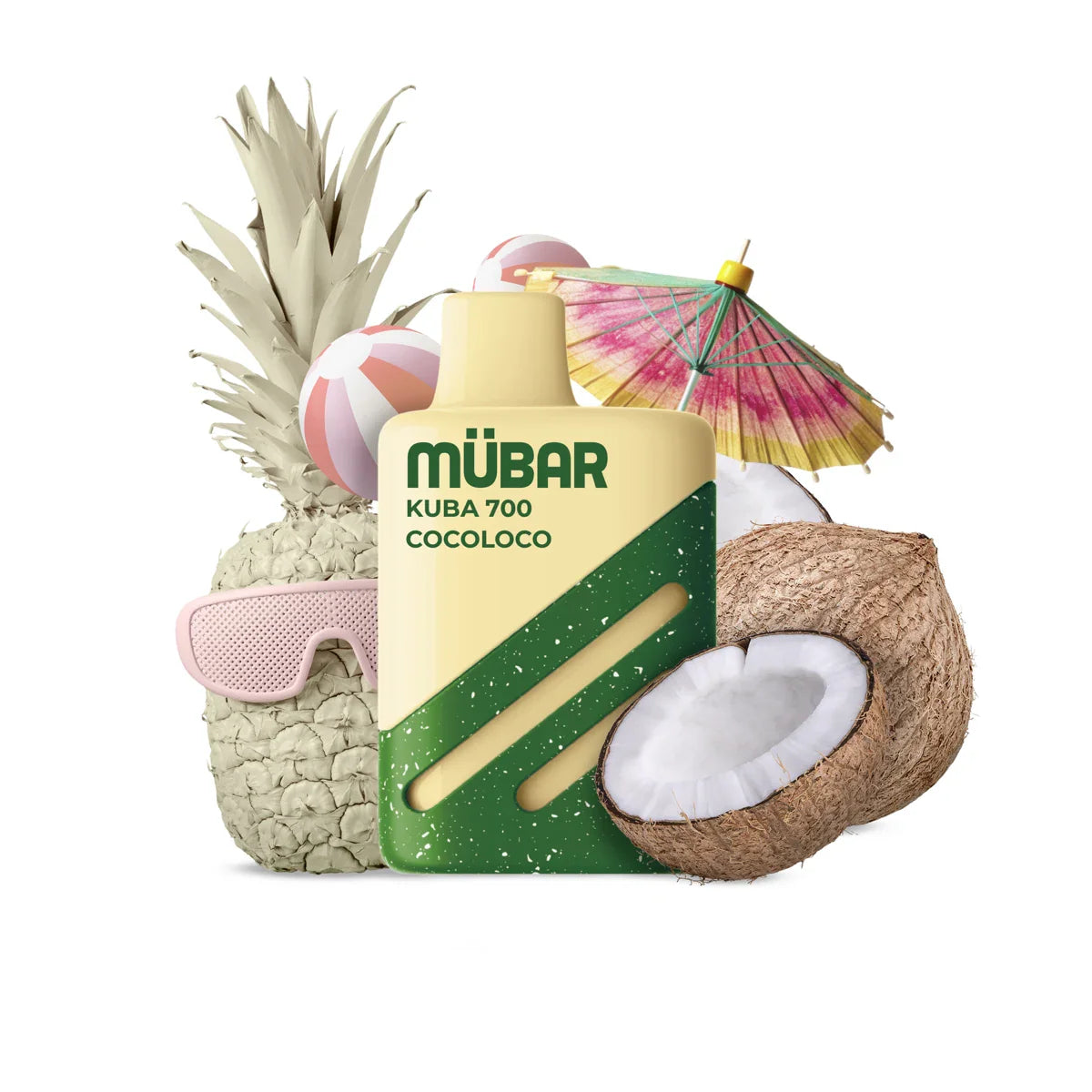 Mübar Kuba 700 20mg Coco Loco