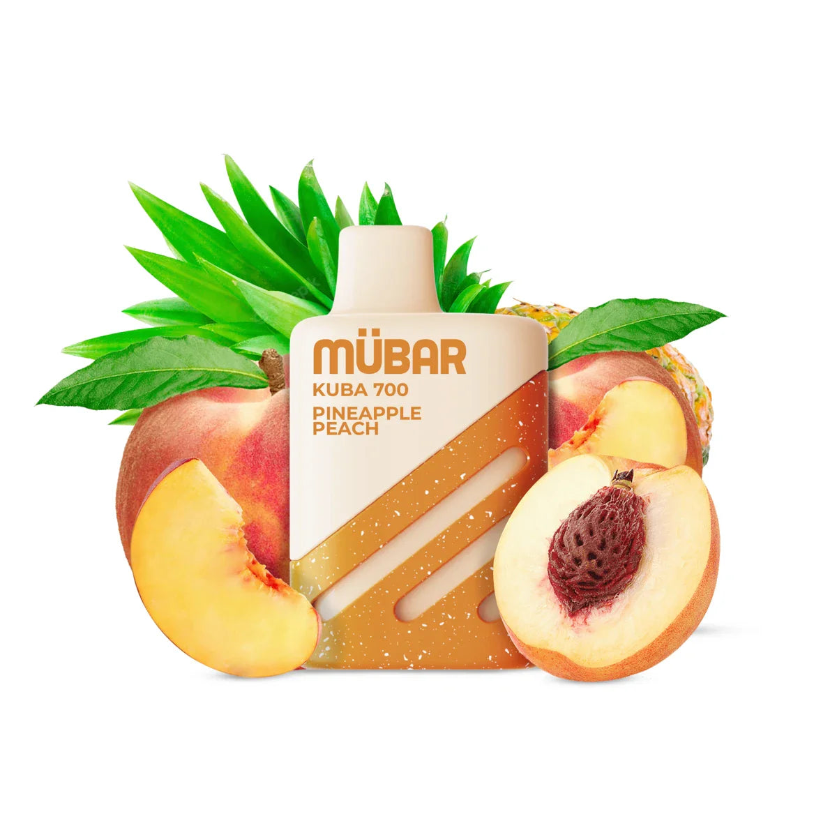 Mübar Kuba 700 20mg Piña Melocotón