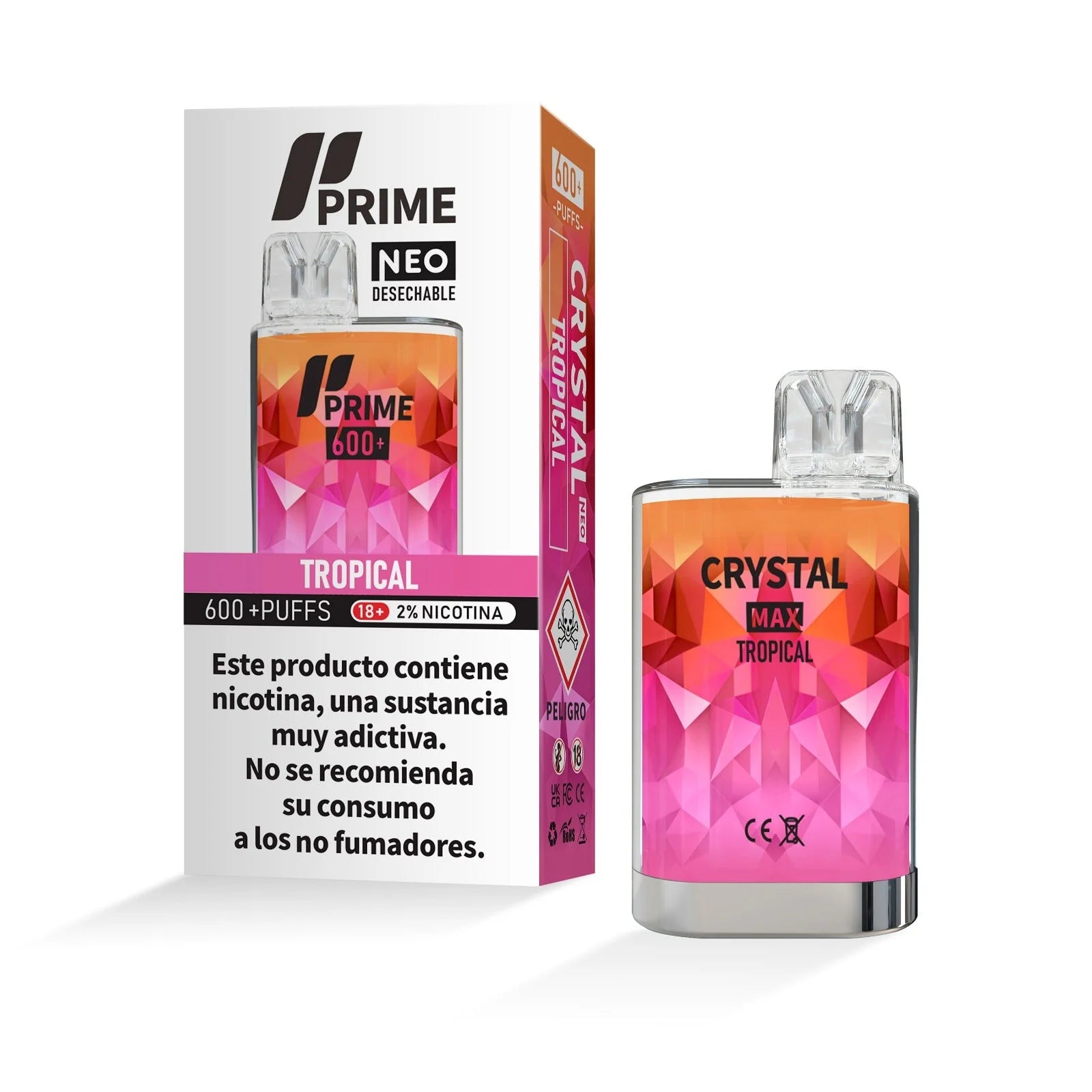 prime bar vape desechable variante 42