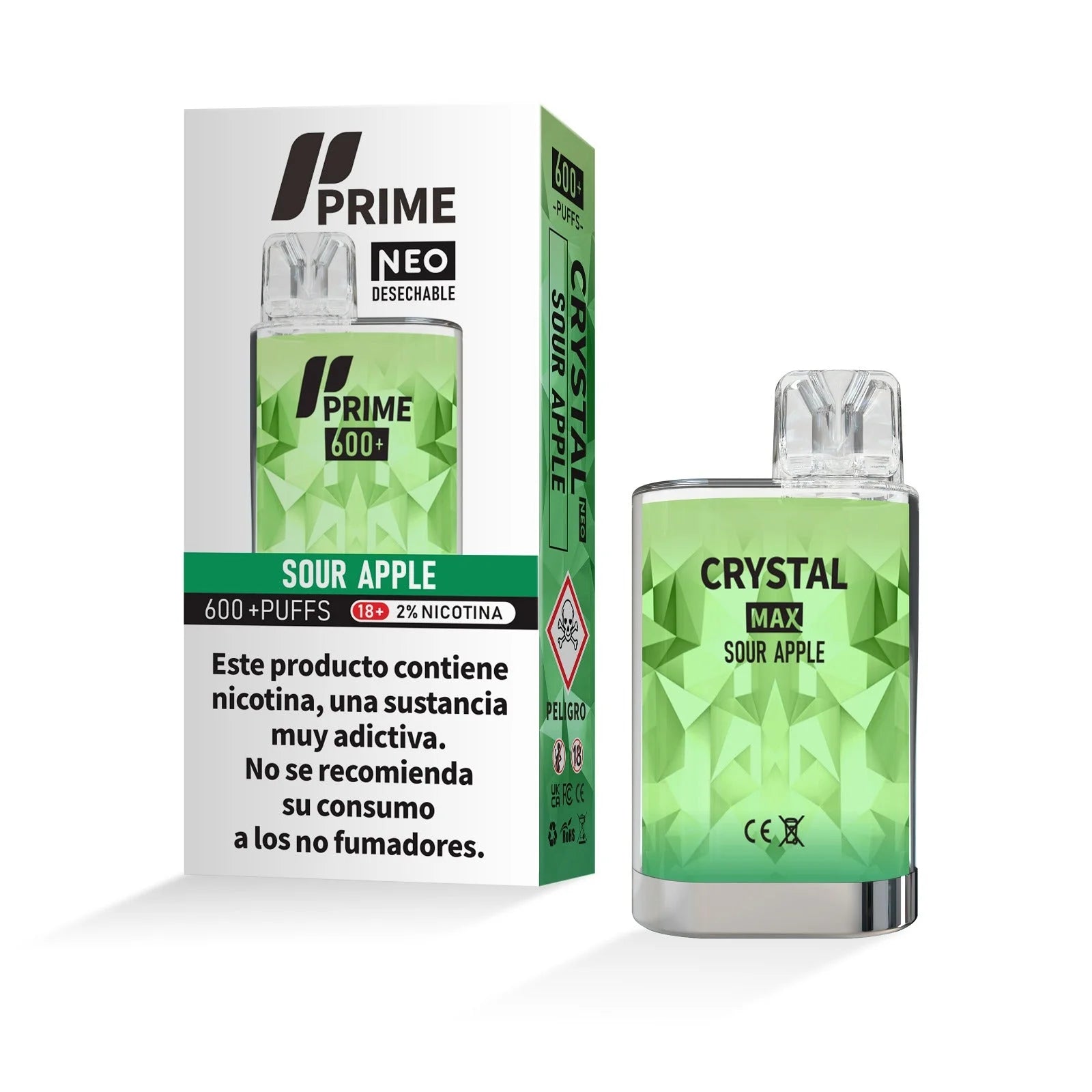 prime bar vape desechable variante 48