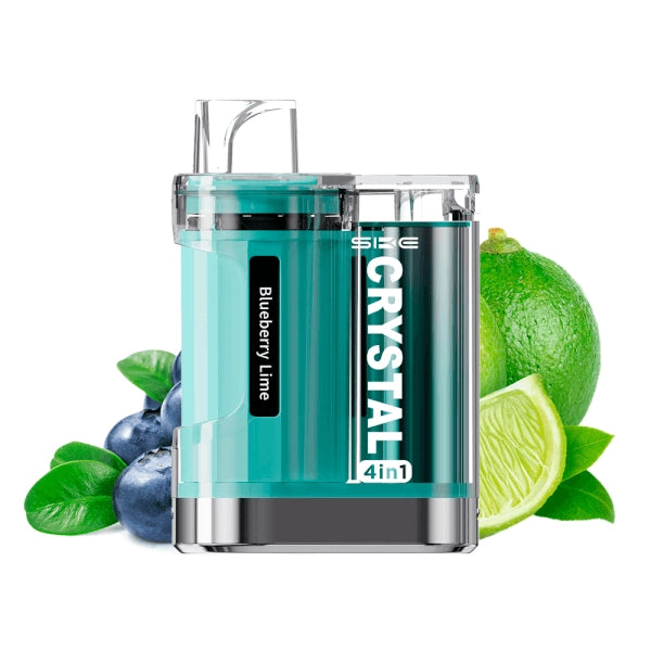 ske crystal 4in1 pod kit blueberry lime 20mg
