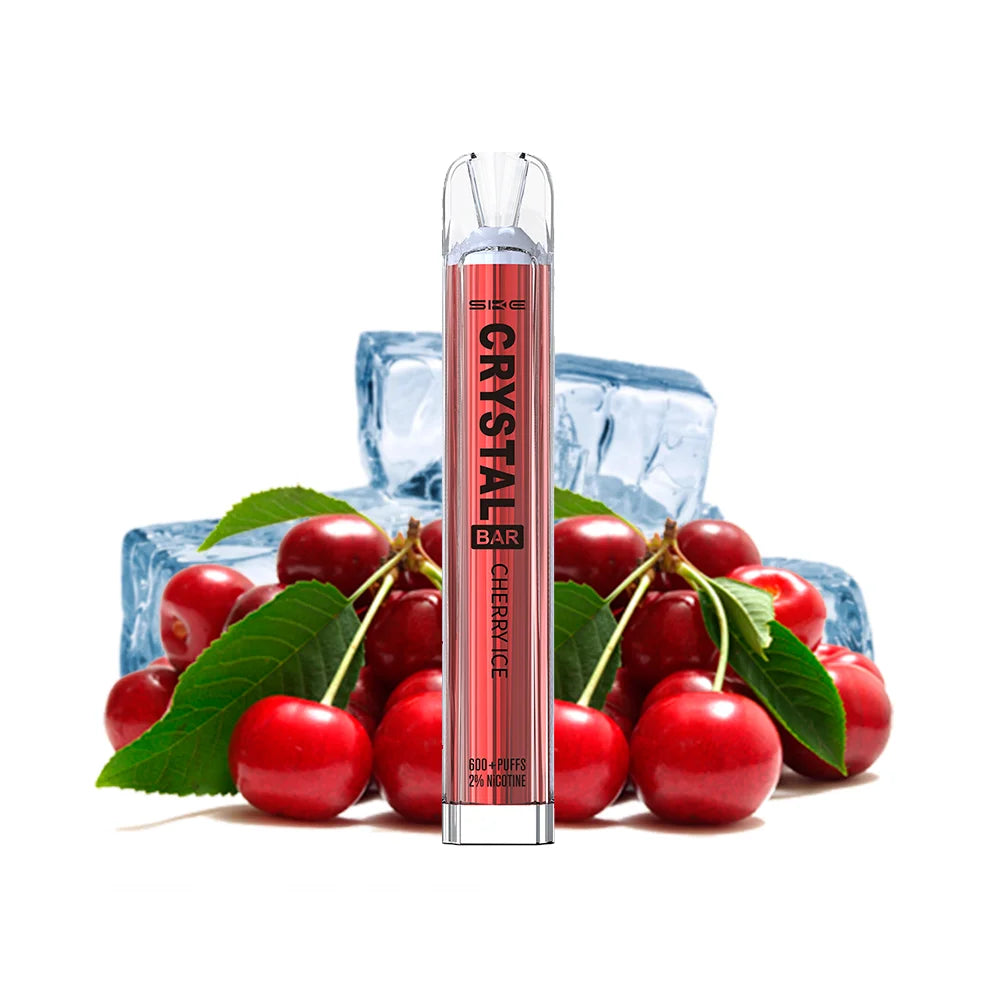 ske crystal bar vape desechable 20mg cereza hielo