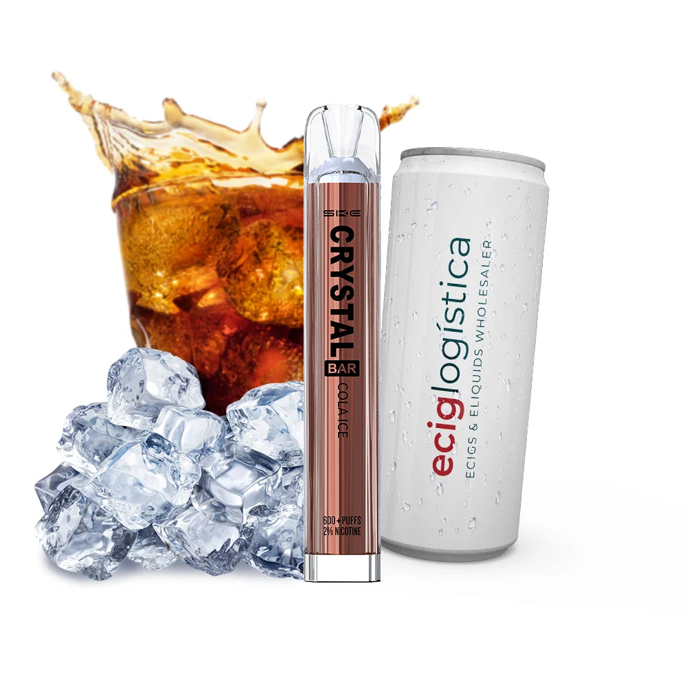 ske crystal bar vape desechable 20mg cola hielo