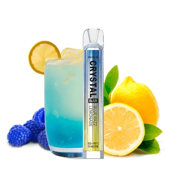 ske crystal bar vape desechable 20mg limonada frambuesa azul