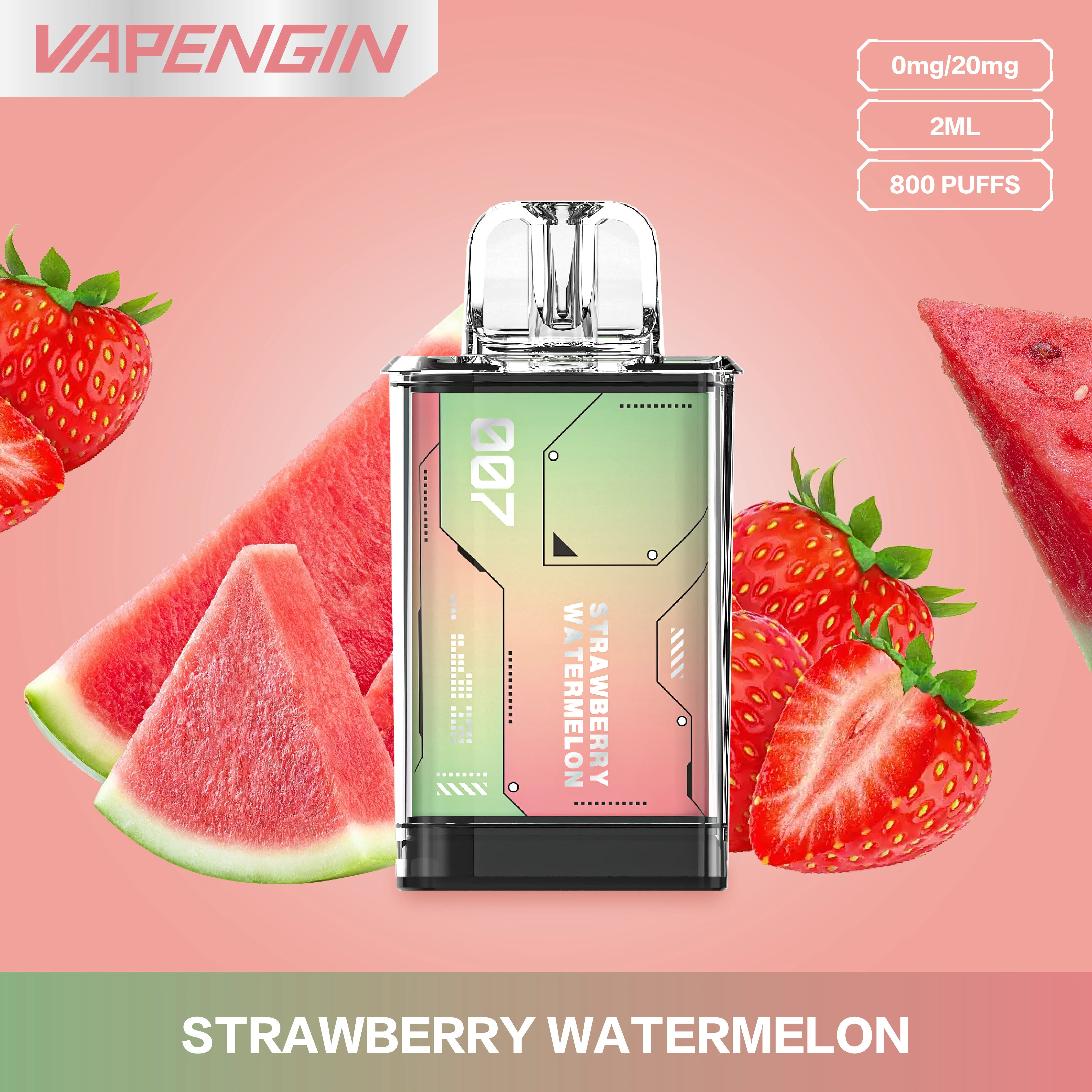 vapengin venus capsula 20mg pack 2 strawberry watermelon