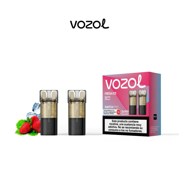 vozol switch pro capsulas 20mg fresa ice 1