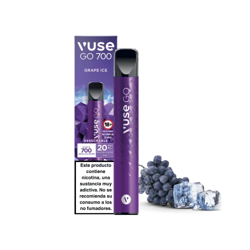 vuse go 700 uva ice 20 vape desechable