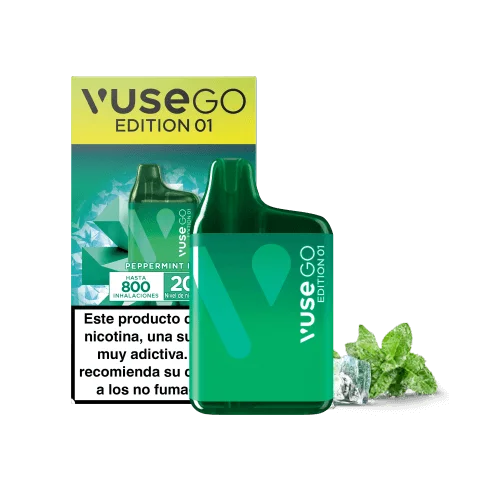 vuse go box menta 20 vape desechable