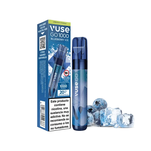 vuse vuse go 1000 arandano ice 20 vape desechable