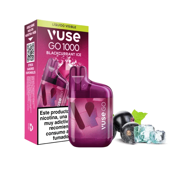 vuse vuse go 1000 box grosella negra ice 20 vape desechable