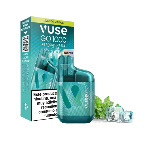 vuse vuse go 1000 box menta ice 20 vape desechable