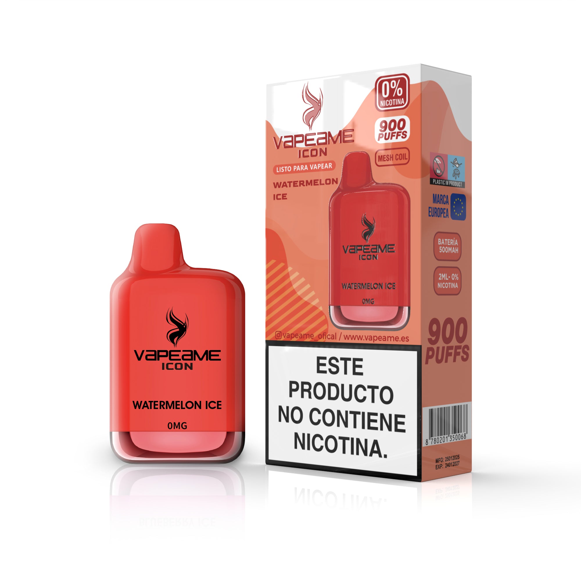 Pod Desechable Vapeame Icon 0mg