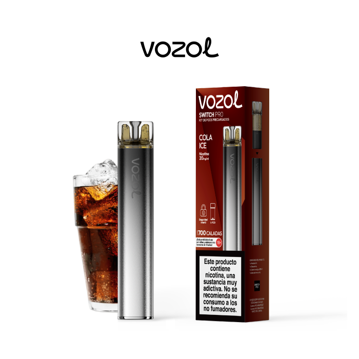 Dispositivo Vozol Switch Pro Starter Kit 20mg - PODS XPRESS