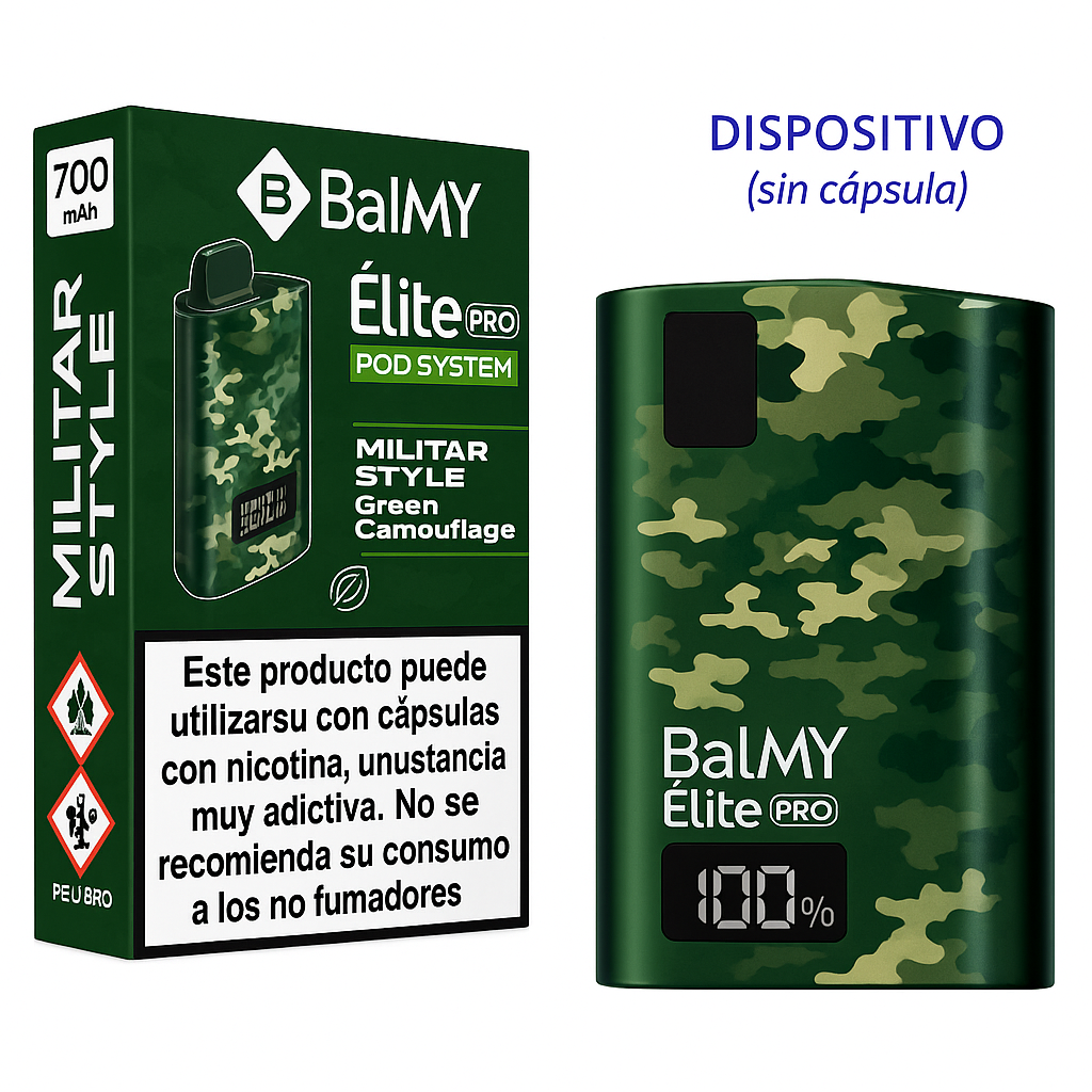 Dispositivo Balmy Elite Pro (Sin Cápsula) - PODS XPRESS